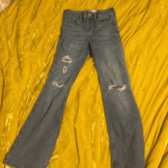 Abercrombie kids high-rise flare jean - Picture 2 of 6